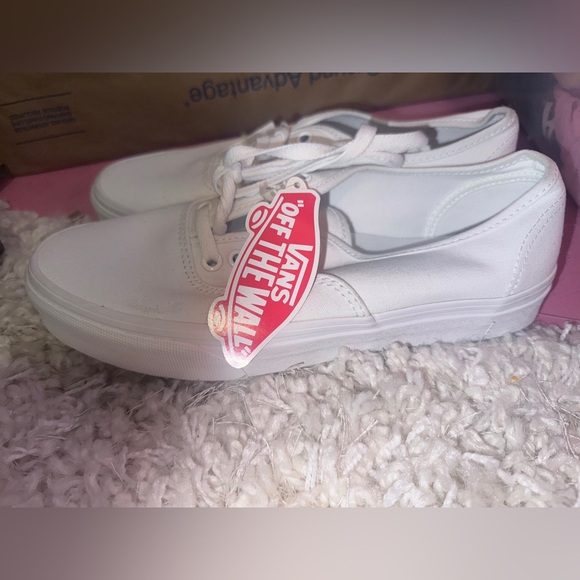 Vans Shoes - Vans Classic White Canvas Shoes